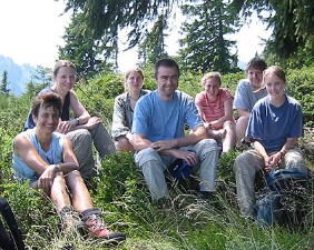 In the "Seefeld" near "Grünenbergpass" in July 2003