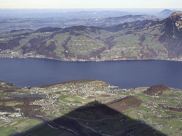 Spiezberg seen from Niesen