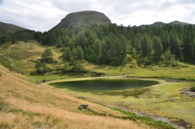 View on Lago Sangiatto in Ossola